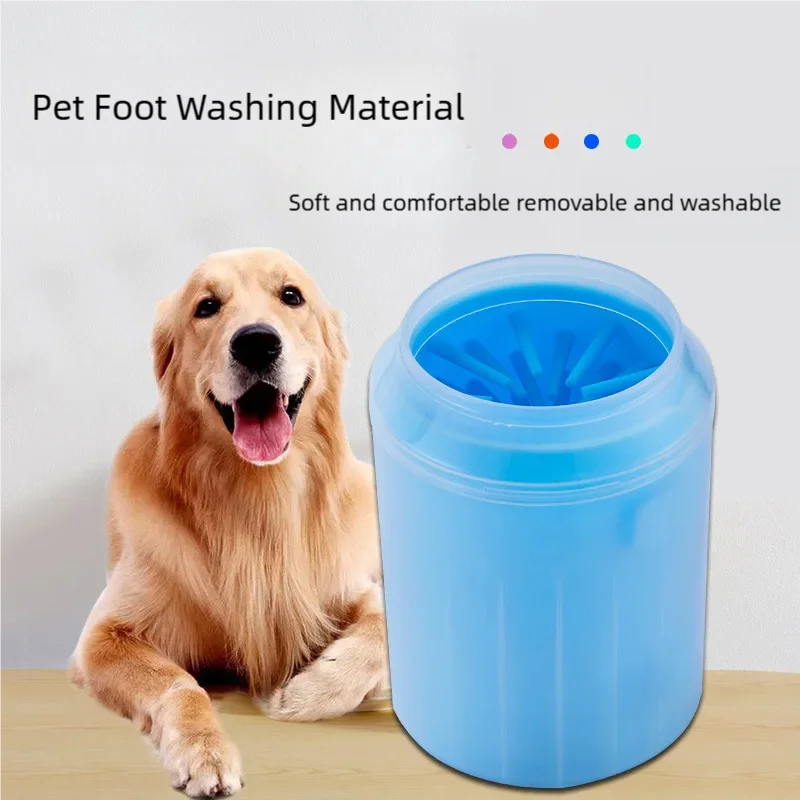 Dog Paw Cleaner Cup – Portable Silicone Paw Washer
