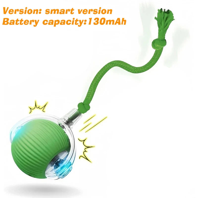 Smart Rolling Dog Ball – Rechargeable Interactive Self-Moving Toy