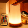 Rechargeable RGB Touch Lamp – 13 Colors, Cordless Bedside Night Light