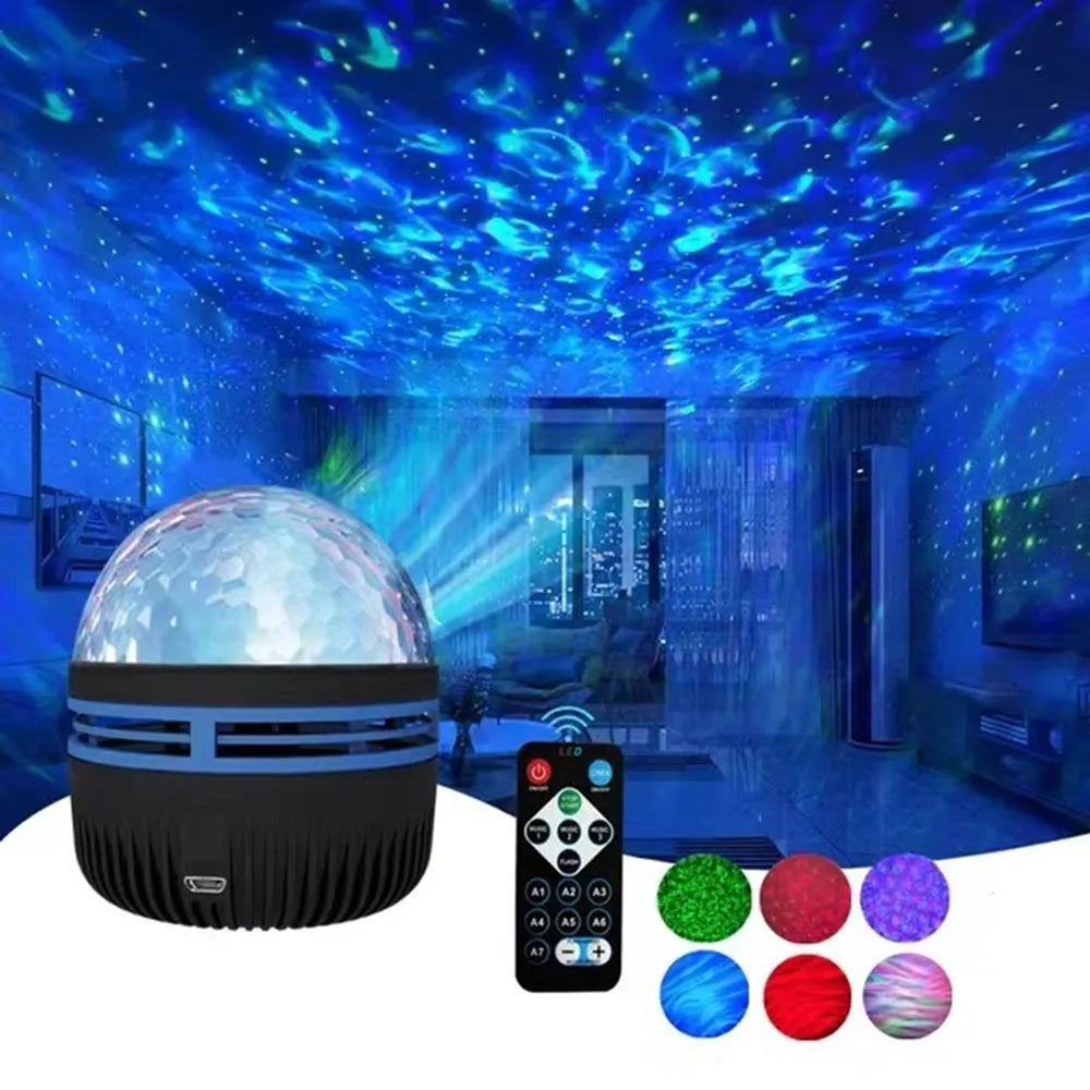 Aurora Galaxy Projector – Northern Lights Night Light for Bedroom Ceiling